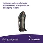 Halloween Decoratie Heks Nahema Met Licht Geluid En Beweging, Muziek en Instrumenten, Nieuw