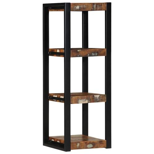 vidaXL Wandschap 35x35x100 cm massief gerecycled hout, Huis en Inrichting, Kasten | Wandmeubels, Nieuw, Verzenden