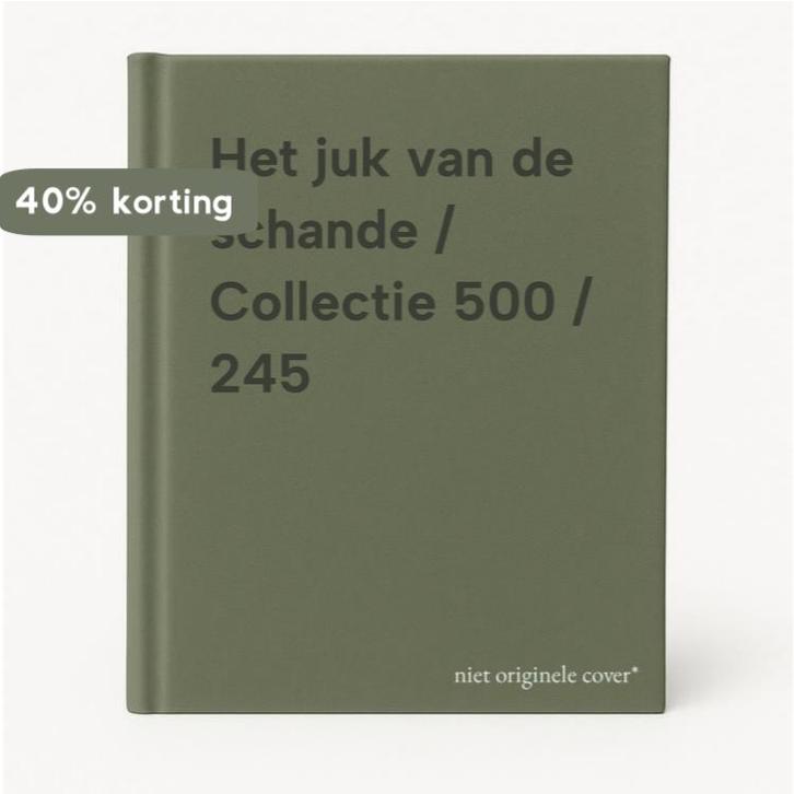 Het juk van de schande / Collectie 500 / 245 9789052896502, Boeken, Stripverhalen, Zo goed als nieuw, Verzenden