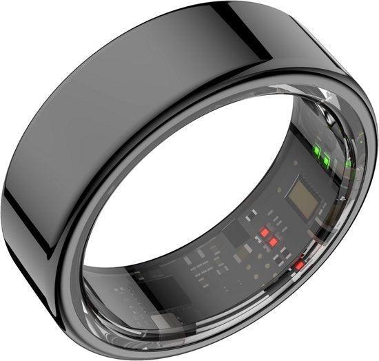 2dekans | Focus® S1 Smart Ring - Zwart - Maat 7 - Hartslag -, Computers en Software, Monitoren, Ophalen of Verzenden