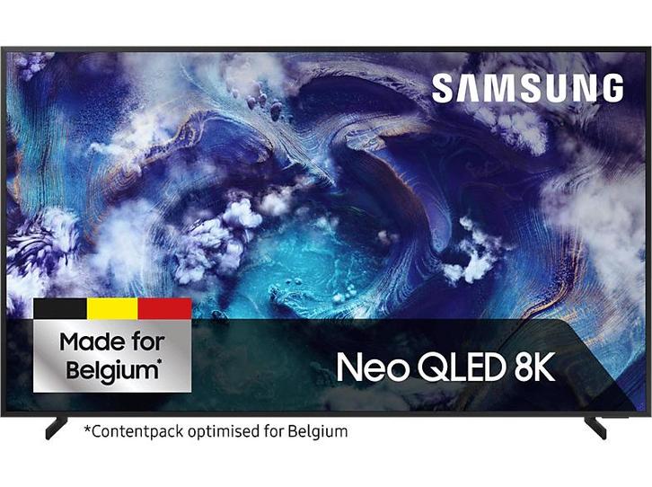Samsung -  75 Neo Qled 8k Tv Qn900f Mini Led (2025) - Zwart, Audio, Tv en Foto, Televisies, 100 cm of meer, 100 cm of meer, Nieuw