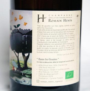 Romain Henin, Entre Les Gouttes - Champagne - 1 Bouteille
