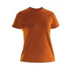 Jobman werkkledij workwear - 5265 dames t-shirt l oranje