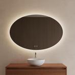 BWS Badkamerspiegel | Spark Ovale | met LED verlichting |, Doe-het-zelf en Bouw, Sanitair, Ophalen of Verzenden, Nieuw, Overige typen