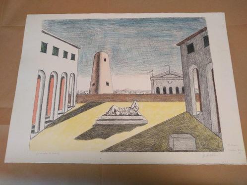Giorgio De Chirico (1888-1978) - Il Riposo di ARIANNA, Antiek en Kunst, Antiek | Overige Antiek