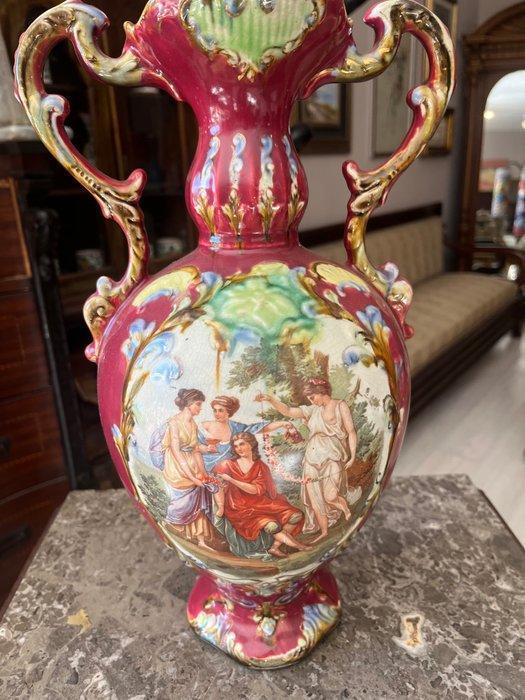 vittoriano - Bloempot - Porselein - Vittoriano, Antiek en Kunst, Antiek | Glaswerk en Kristal