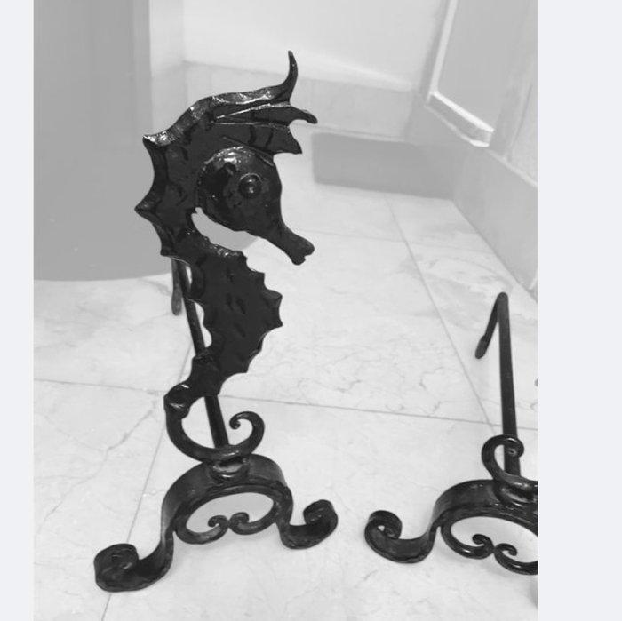 Vuurbok (2) - Gietijzer, Antiek en Kunst, Curiosa en Brocante