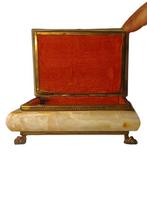 Boîte à bijoux - Marbre, Laiton