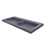 Wasblad Sanilux Trend Stone 120x47x5cm Dubbel Natuursteen, Doe-het-zelf en Bouw, Ophalen of Verzenden, Nieuw, Overige typen