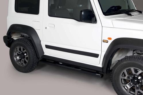 Side Bars | Suzuki | Jimny 18- 3d suv. | zwart Oval Grand, Auto diversen, Tuning en Styling, Ophalen of Verzenden