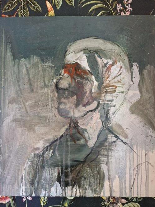 Romy van Rijckevorsel - Study of a woman, Antiek en Kunst, Kunst | Schilderijen | Modern
