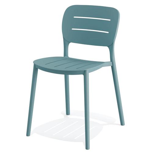 Stoel | PROPI | Blauw | Kunststof | Outdoor | Stapelbaar |, Zakelijke goederen, Horeca | Keukenapparatuur, Nieuw in verpakking