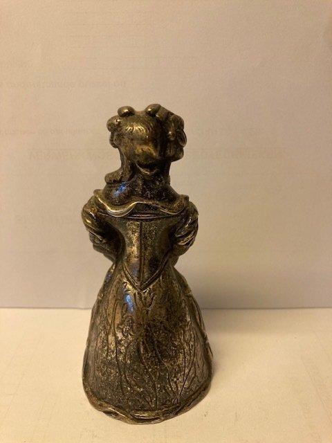 Beeldje - Lady bells (3) - Brons, Koper, Messing, Antiek en Kunst, Curiosa en Brocante