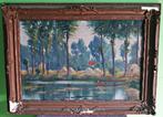 Pierre-Joseph Dutillieu (1876-1960) - Vijver met hooimijten