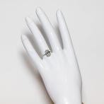 Zonder minimumprijs - Statement ring - 18 karaat Witgoud -