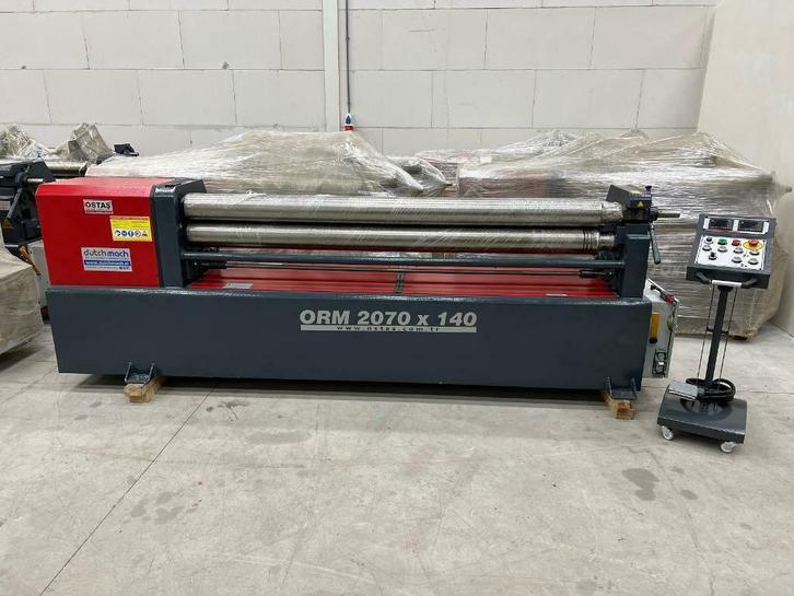 OSTAS ORM 2070 x 140 plaatwals platenwals rollenwals, Bricolage & Construction, Outillage | Autres Machines