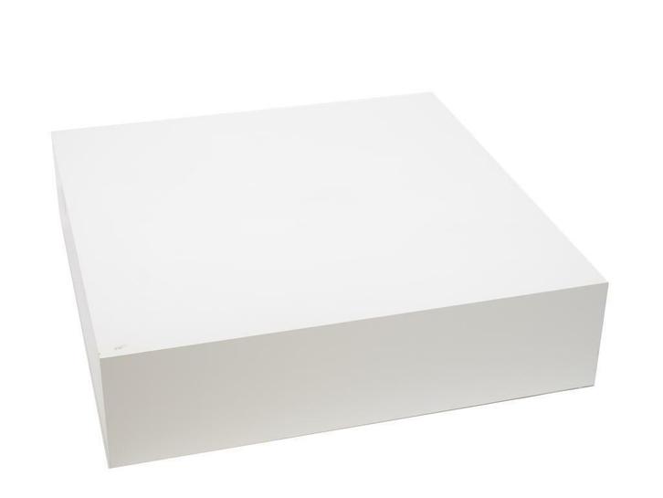 *TIP*  Wit glossy podium 100 x 100 x 25 cm B-BKP-006, Zakelijke goederen, Kantoor en Winkelinrichting | Winkel en Inventaris, Ophalen of Verzenden
