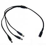 Voeding splitter adapter - 1 naar 3, Doe-het-zelf en Bouw, Elektriciteit en Kabels, Verzenden, Nieuw, Kabel of Snoer