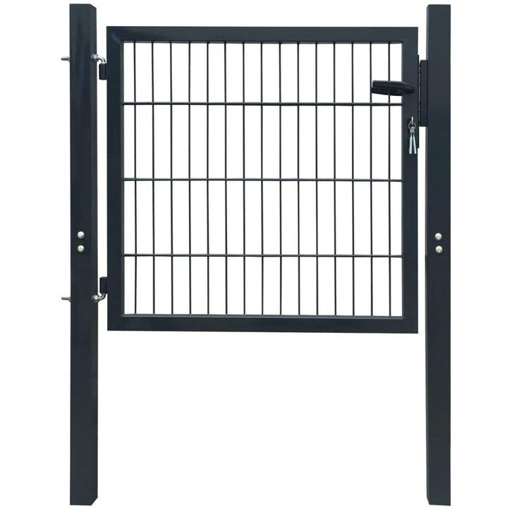 Poort Dubbelstaaf 106x130 | Tweede Kansje | OP = OP, Tuin en Terras, Schuttingen, 1 tot 2 meter, Minder dan 3 meter, Nieuw, IJzer