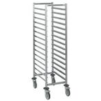 Regaalwagen | 15 Etages (1/1 GN) | RVS | 455x655x1490(h)mm, Zakelijke goederen, Verzenden, Nieuw in verpakking