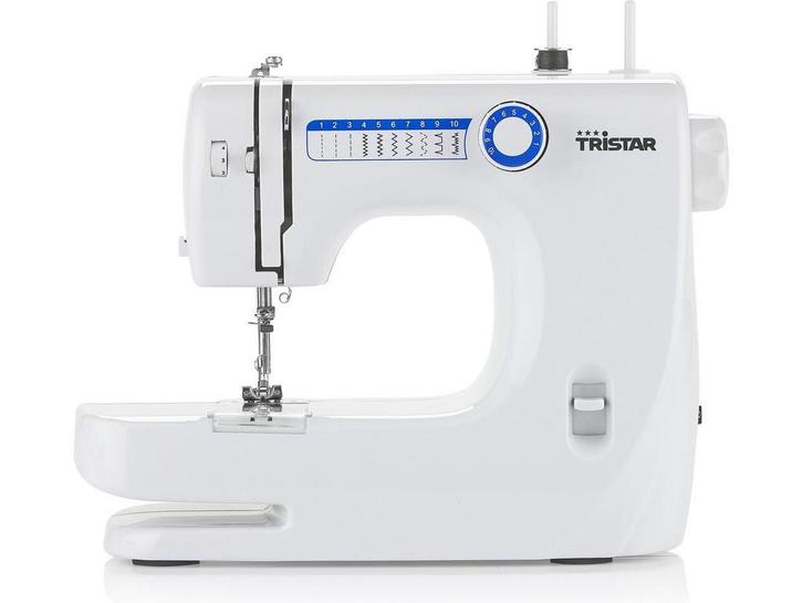 Tristar SM-6000 - Naaimachine - 10 patronen - Wit, Antiek en Kunst, Antiek | Naaimachines, Verzenden