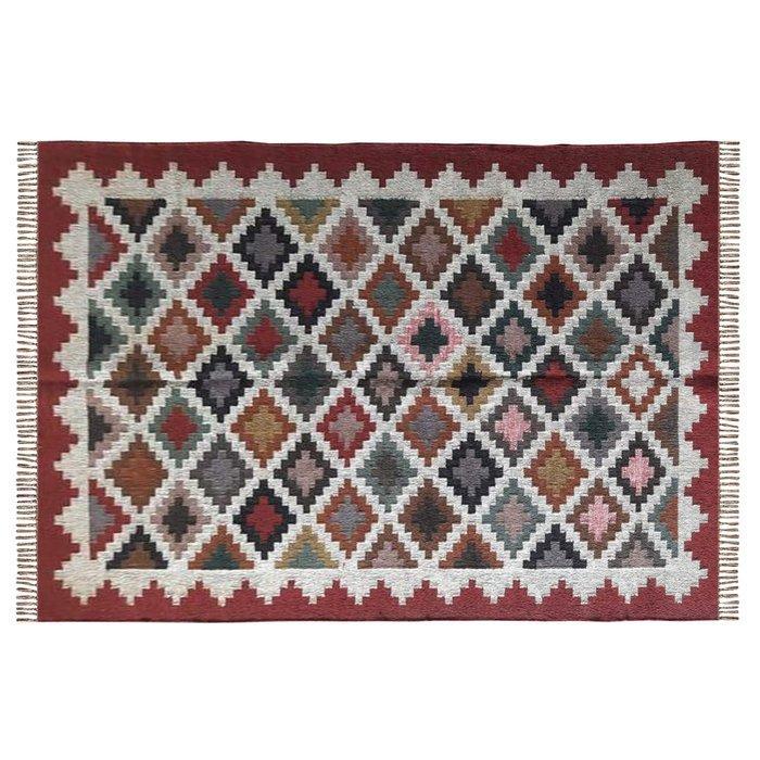 india - Platte geweven tapijt - Vloerkleed - 180 cm - 120 cm, Huis en Inrichting, Stoffering | Tapijten en Vloerkleden