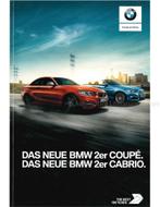 2017 BMW 2 SERIE COUPÉ | CABRIO BROCHURE DUITS, Nieuw