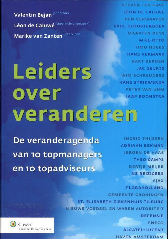 Leiders over veranderen 9789013097115 Léon de Caluwé, Boeken, Economie, Management en Marketing, Gelezen, Verzenden