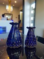 Vaas (2) - Glas - Vazen van Murano-glas., Antiek en Kunst