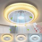 Aigostar Plafondventilator - Verlichting - Ø49cm - Dimbaar -, Huis en Inrichting, Verzenden, Nieuw