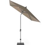 Riva parasol 250x200 cm taupe met kniksysteem, Jardin & Terrasse, Parasols, Ophalen of Verzenden