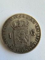 Nederland. Willem III. 1 Gulden 1853