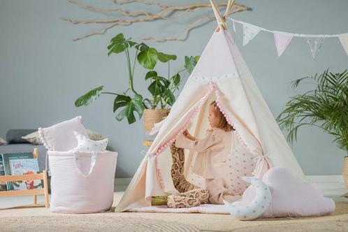 Tipi Tent Set XXL - Prinses, Kinderen en Baby's, Speelgoed | Speeltenten, Verzenden