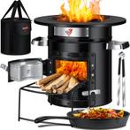 Raket Stove / racketkachel - met gietijzeren grillpan -, Tuin en Terras, Verzenden, Nieuw