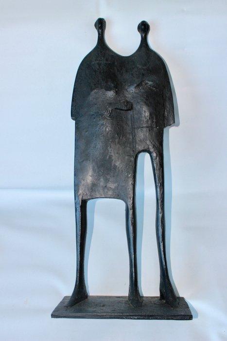 Naar Lyn Chadwick - sculptuur, Echtpaar - 56 cm - mixed, Antiek en Kunst, Curiosa en Brocante