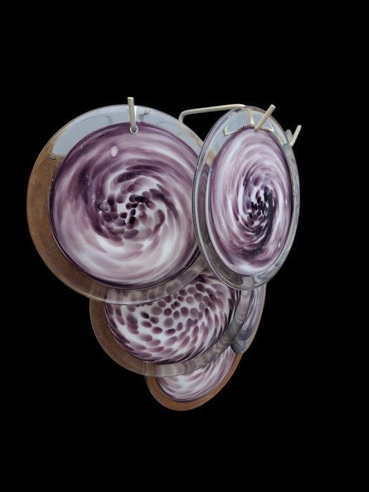 Wandkandelaar (2) - Glas, Antiek en Kunst, Antiek | Verlichting