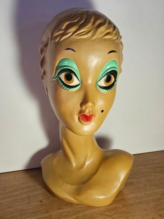 Mannequin - Twiggy - Twiggy - Plastic, Antiek en Kunst, Antiek | Wandborden en Tegels