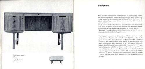 Norwegian Furniture vol. 1-2, 1964 &1967 - 1964-1967, Antiek en Kunst, Antiek | Meubels | Stoelen en Sofa's