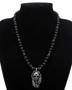 Ketting Memento Mori en Wijsheid van de Tijd - Eeuwigheid,, Antiek en Kunst