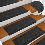 vidaXL Trapmatten 5 st 65x21x4 cm naaldvilt grijs, Verzenden, Nieuw
