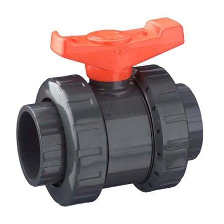 Pvc Kogelkraan dubbele wartel 50mm (Pvc Kogelkraan Prof.), Tuin en Terras, Vijvers, Nieuw, Ophalen of Verzenden