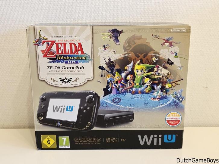 Nintendo Wii U - Console - The Legend Of Zelda The Windwaker, Games en Spelcomputers, Spelcomputers | Nintendo Wii U, Gebruikt
