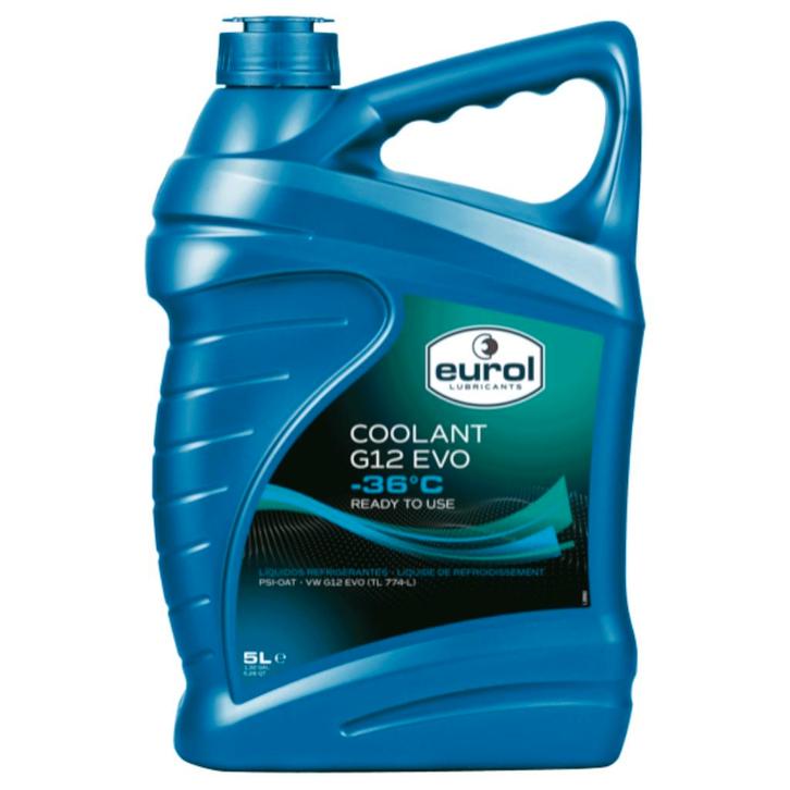 Eurol Coolant -36°C G12 EVO Koelvloeistof 5L, Auto diversen, Onderhoudsmiddelen, Verzenden