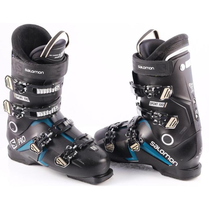 42 42,5 skischoenen SALOMON S/PRO SPORT 100, oversized pivot, Sport en Fitness, Skiën en Langlaufen, Ski, Schoenen, Nieuw, Salomon