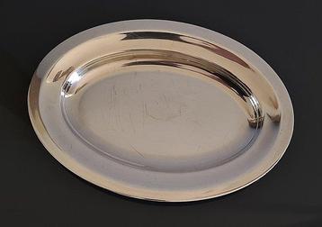 Christofle - Luc Lanel - Serveerschaal - ATLAS - zilver, Antiek en Kunst