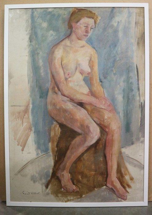 Ernest Albert (1900-1976) - Naakt, Antiek en Kunst, Kunst | Schilderijen | Klassiek