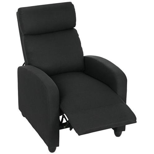 TRUUSK Relaxstoel - Verstelbaar 135° - Uitschuifbare Voetens, Huis en Inrichting, Fauteuils, Verzenden