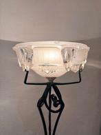 Tafellamp - Verguld messing - Verrerie Ezan