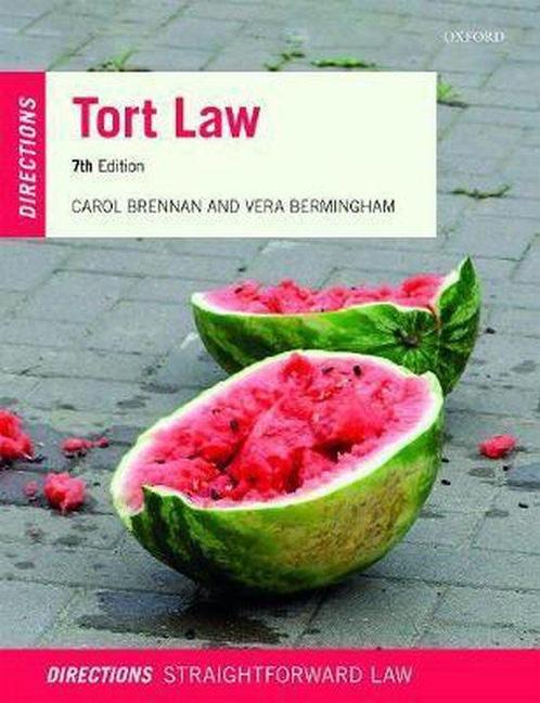 Tort Law Directions 9780198853923 Vera Bermingham, Boeken, Taal | Engels, Zo goed als nieuw, Verzenden