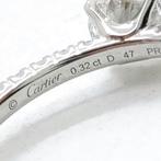 Cartier - Bague - Solitaire Platine - 0.32ct. tw.